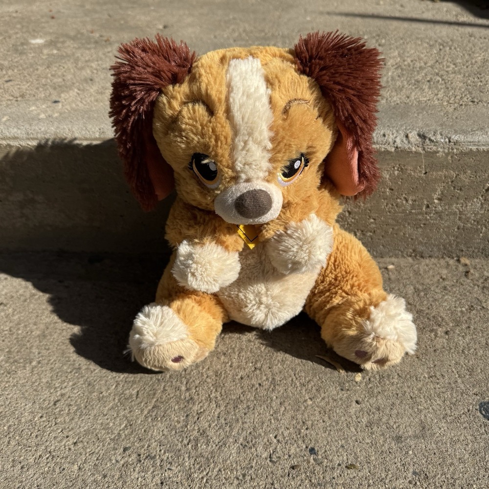 Disney‎ Parks Babies 10" Lady Puppy Dog Stuffed Animal Plush